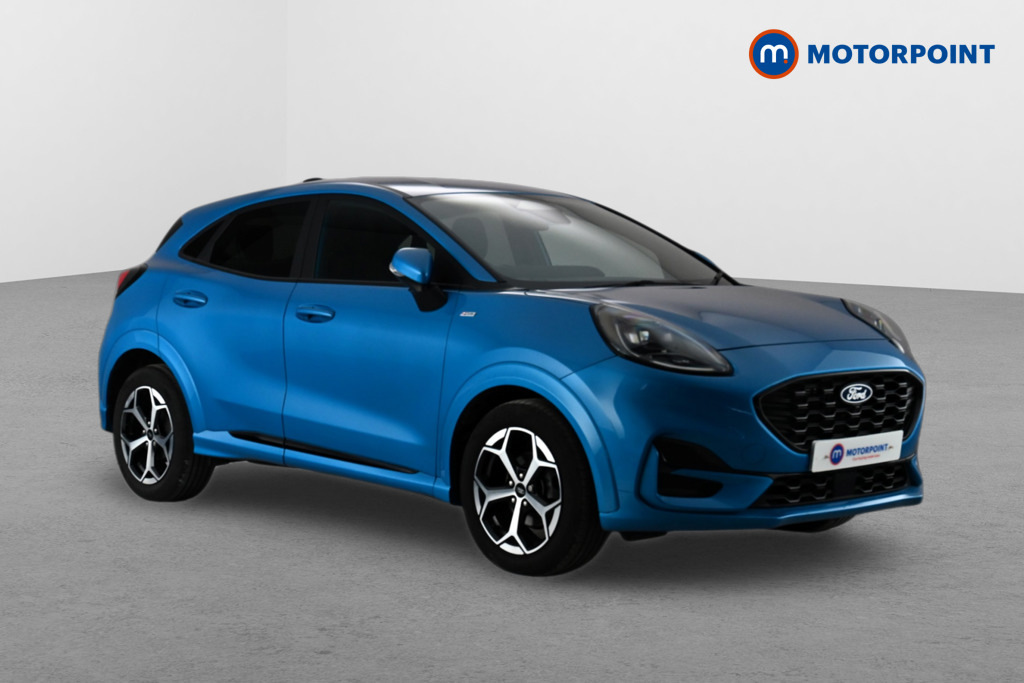 Ford Puma 1.0 Ecoboost Hybrid Mhev St-line Dct Blue