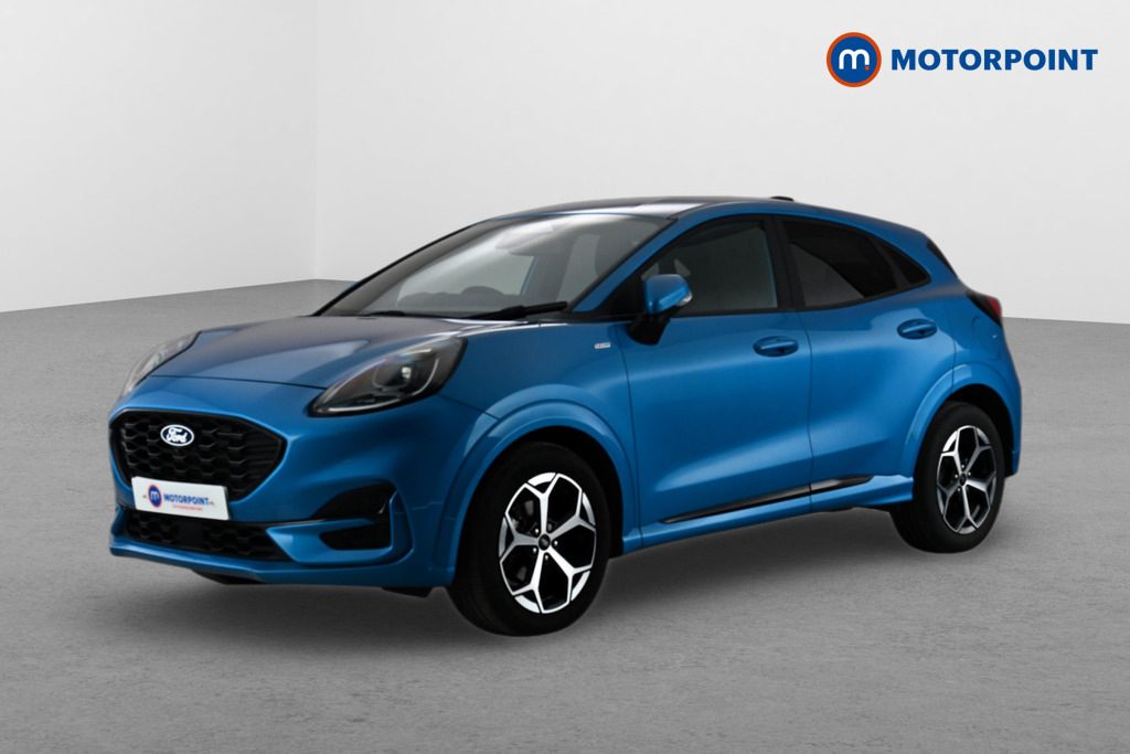 Ford Puma 1.0 Ecoboost Hybrid Mhev St-line Dct WR25NGX Blue #3