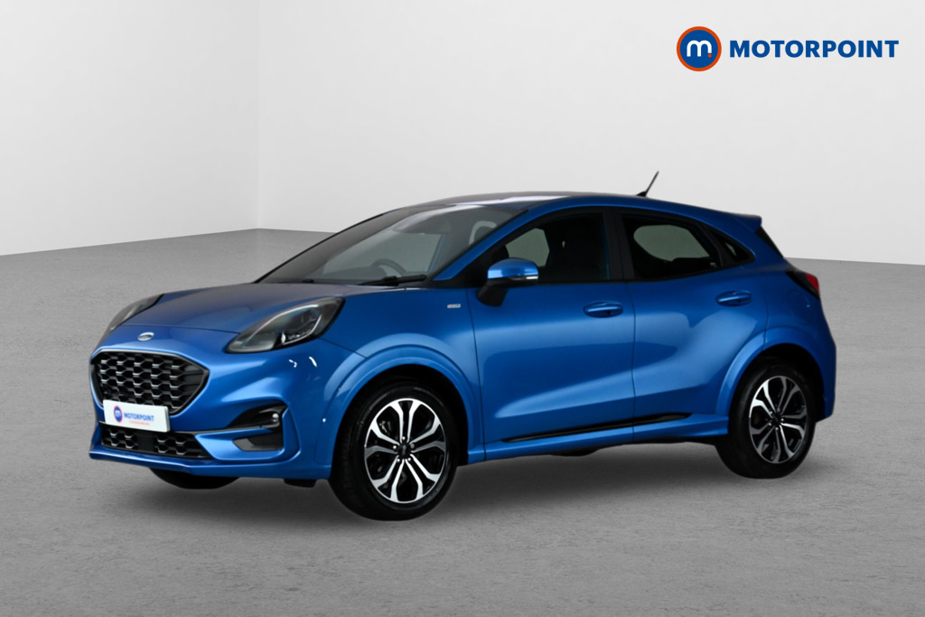 Ford Puma 1.0 Ecoboost Hybrid Mhev St-line NL23XET Blue #3