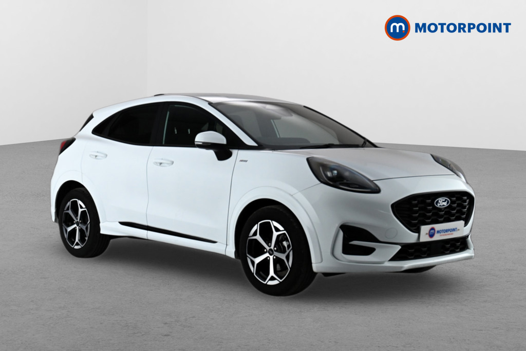 Ford Puma 1.0 Ecoboost Hybrid Mhev St-line Dct White