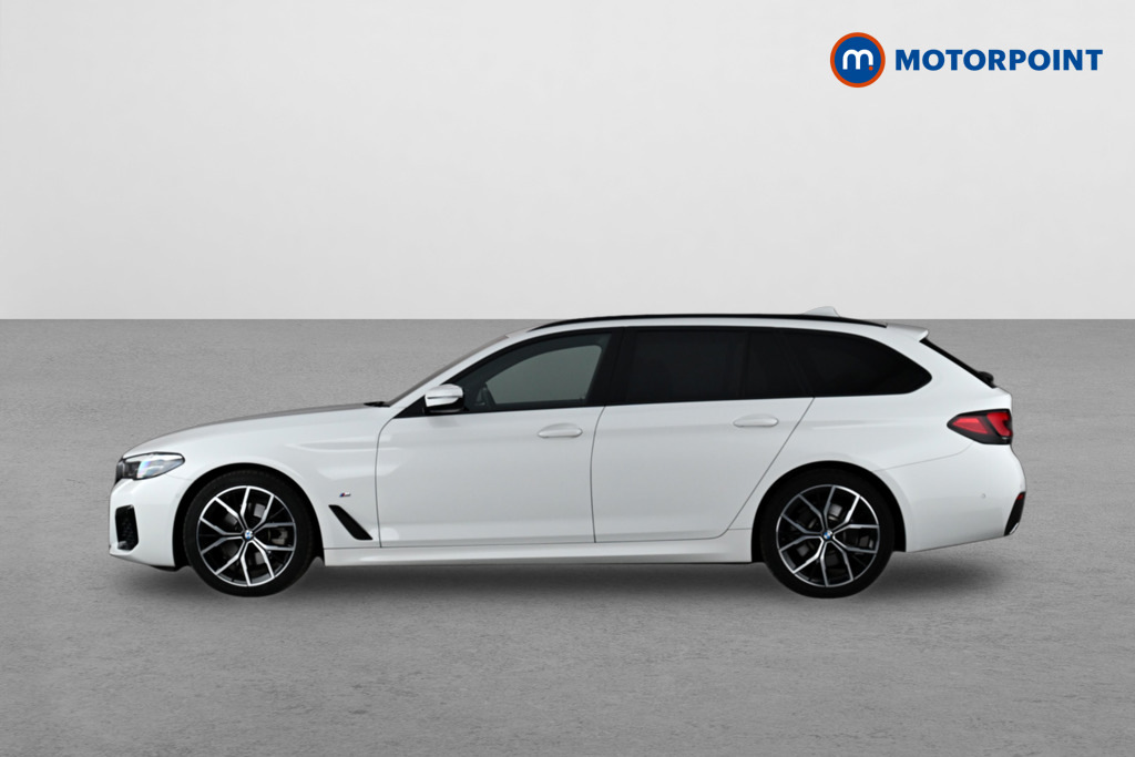BMW 5 Series 520D Mht M Sport Step CN23WUB White #4