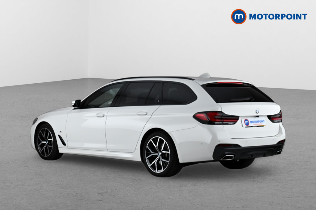 BMW 5 Series 520D Mht M Sport Step CN23WUB White #5