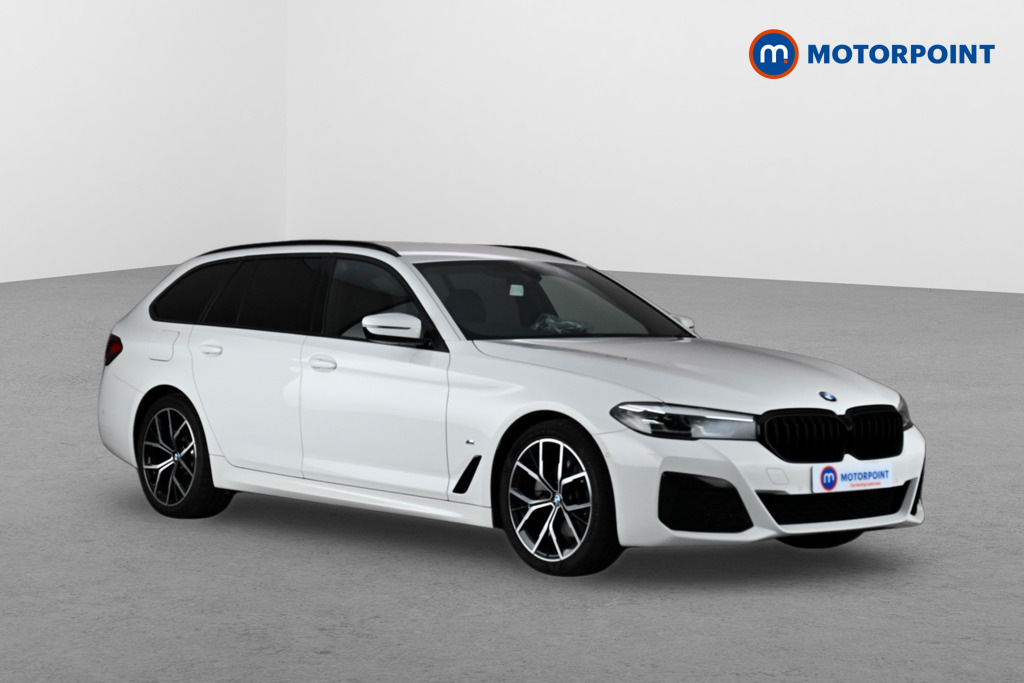BMW 5 Series 520D Mht M Sport Step White