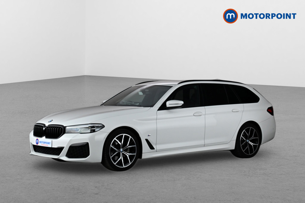 BMW 5 Series 520D Mht M Sport Step CN23WUB White #3