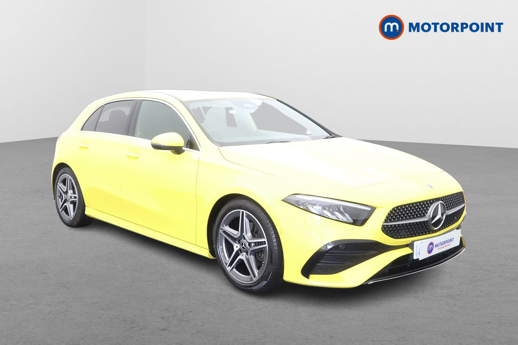 Mercedes-Benz A Class A180 Amg Line Premium Yellow