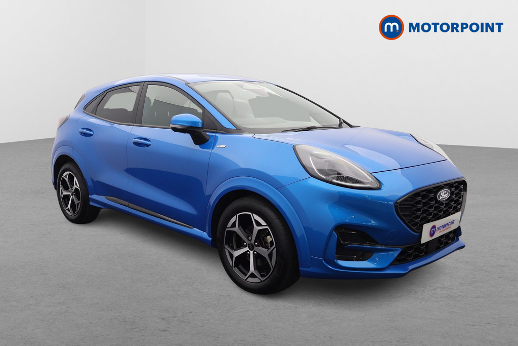 Ford Puma 1.0 Ecoboost Hybrid Mhev St-line Dct Blue
