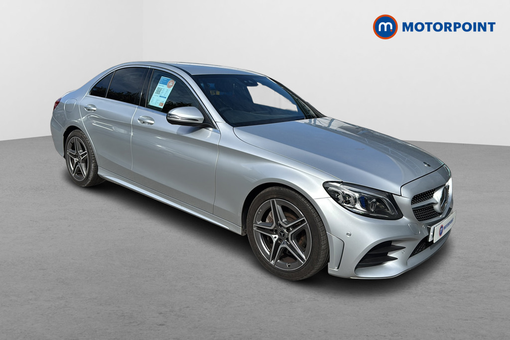 Mercedes-Benz C Class C300d Amg Line Premium 9G-tronic Silver