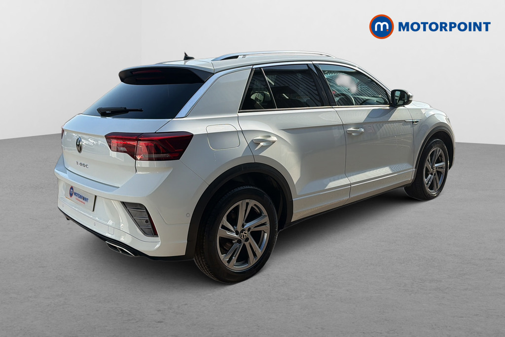 Volkswagen T-Roc 1.5 Tsi R-line Dsg RJ23FDK White #5