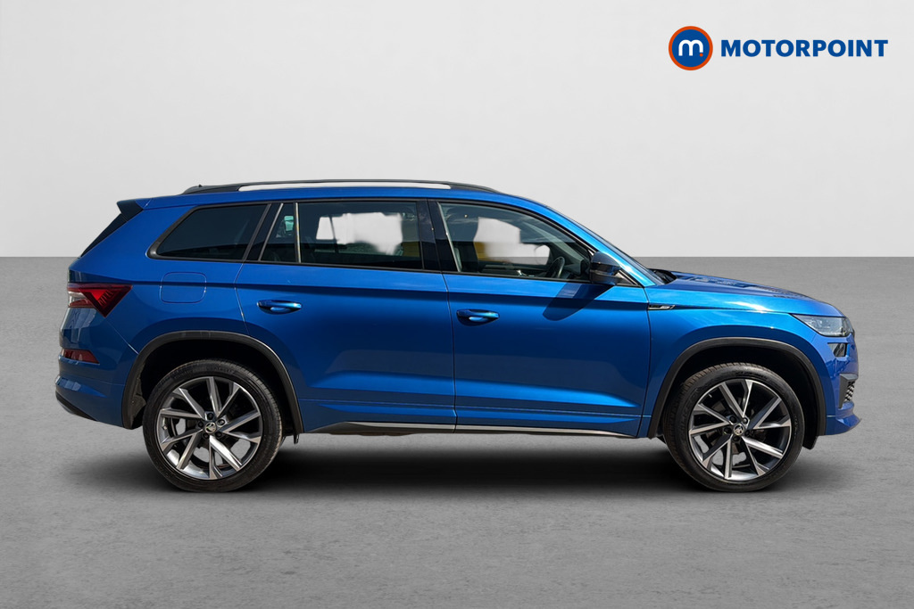 Skoda Kodiaq 1.5 Tsi Sport Line Dsg 7 Seat DG23OUL Blue #4