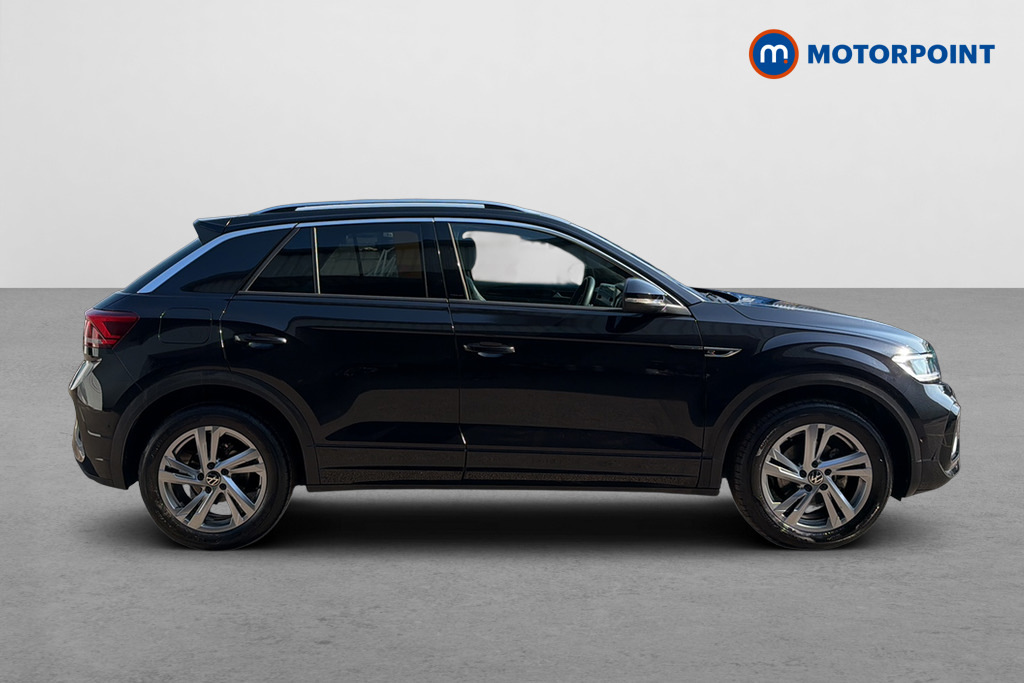 Volkswagen T-Roc 1.5 Tsi R-line Dsg MK74EBD Black #4