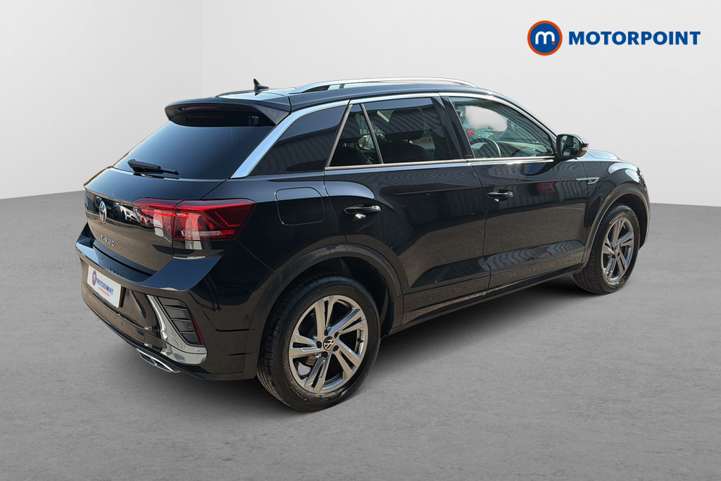 Volkswagen T-Roc 1.5 Tsi R-line Dsg MK74EBD Black #5