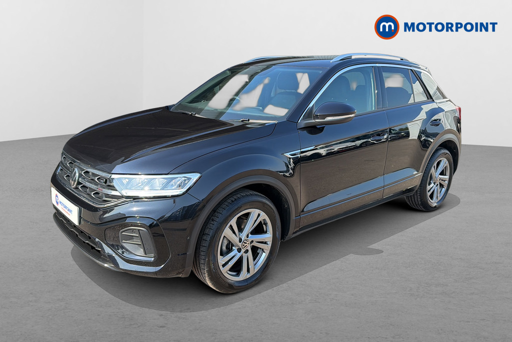 Volkswagen T-Roc 1.5 Tsi R-line Dsg MK74EBD Black #3