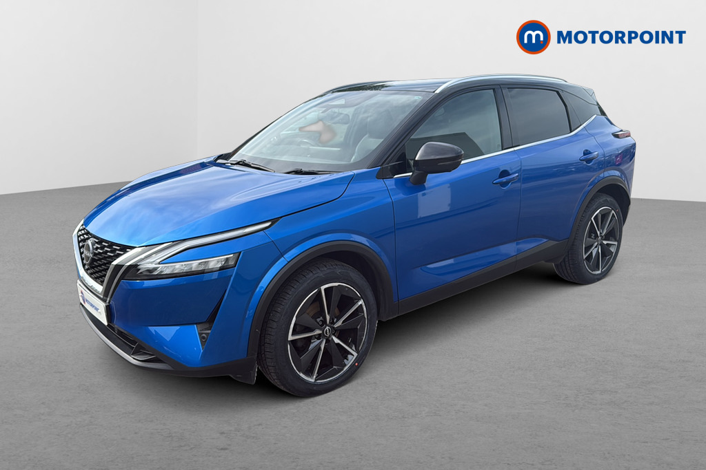 Nissan Qashqai 1.3 Dig-t Mh Tekna OV72TKA Blue #3