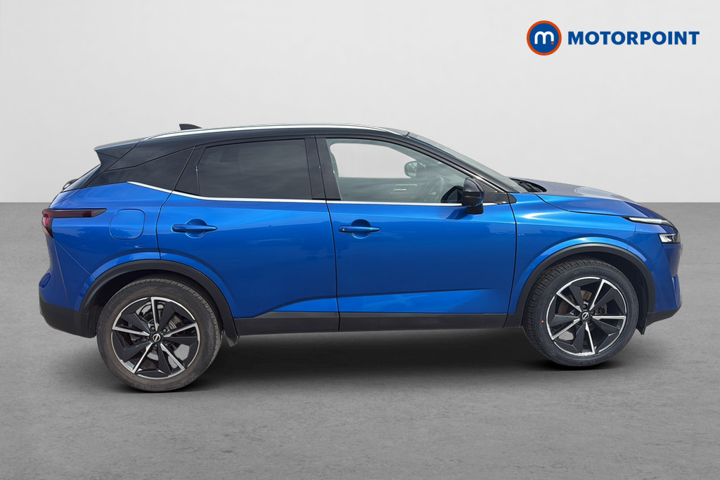 Nissan Qashqai 1.3 Dig-t Mh Tekna OV72TKA Blue #4