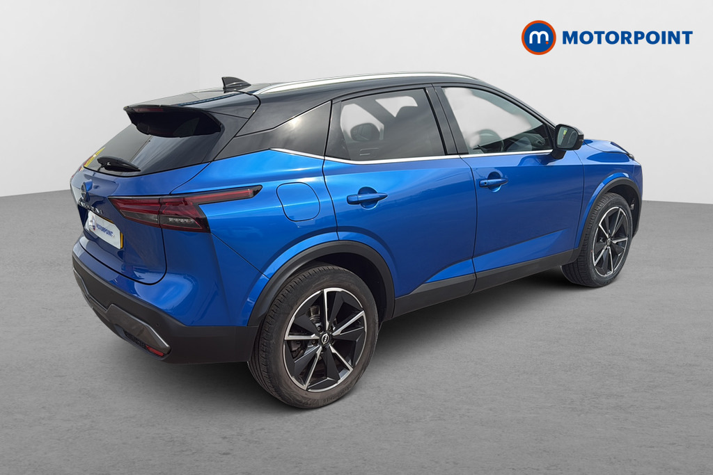 Nissan Qashqai 1.3 Dig-t Mh Tekna OV72TKA Blue #5
