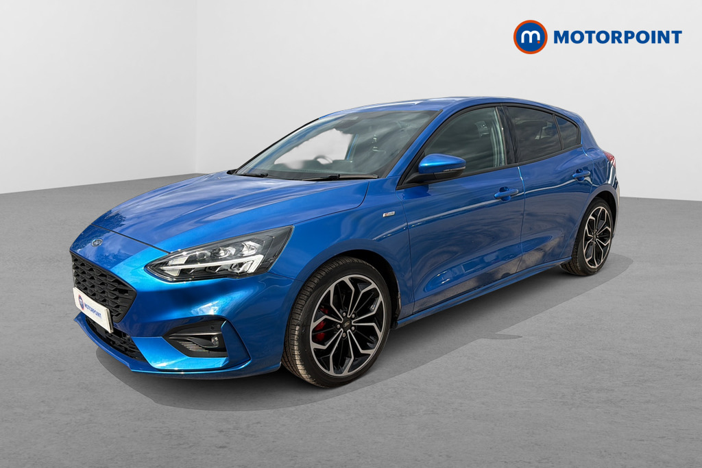 Ford Focus 1.0 Ecoboost Hybrid Mhev 155 St-line X Edition GY71DYG Blue #3
