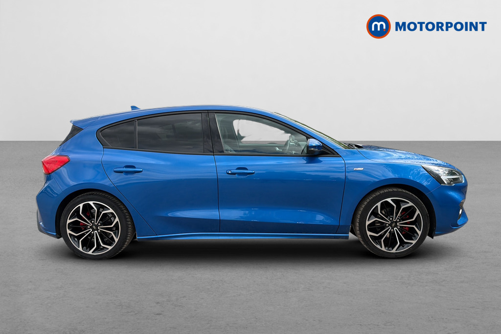 Ford Focus 1.0 Ecoboost Hybrid Mhev 155 St-line X Edition GY71DYG Blue #4