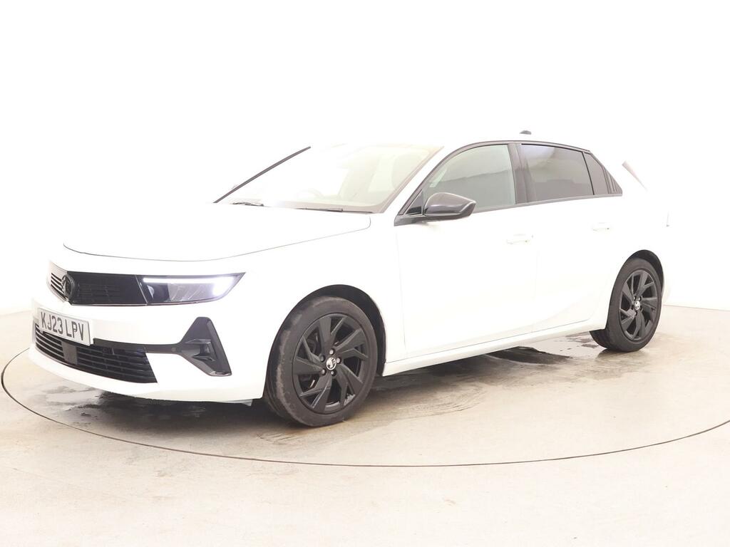 Vauxhall Astra 1.2 Turbo 130 Gs KJ23LPV White #3