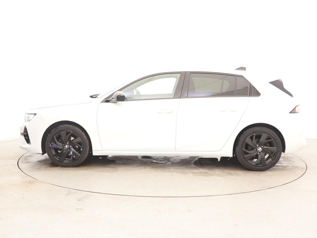 Vauxhall Astra 1.2 Turbo 130 Gs KJ23LPV White #4