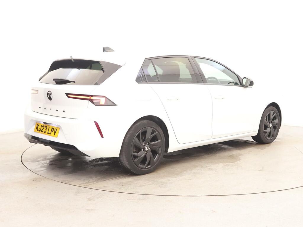 Vauxhall Astra 1.2 Turbo 130 Gs KJ23LPV White #5