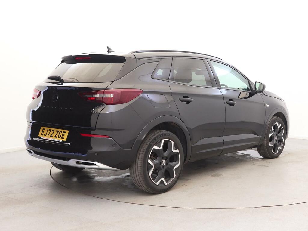 Vauxhall Grandland 1.2 Turbo Ultimate EJ72ZGE Black #5