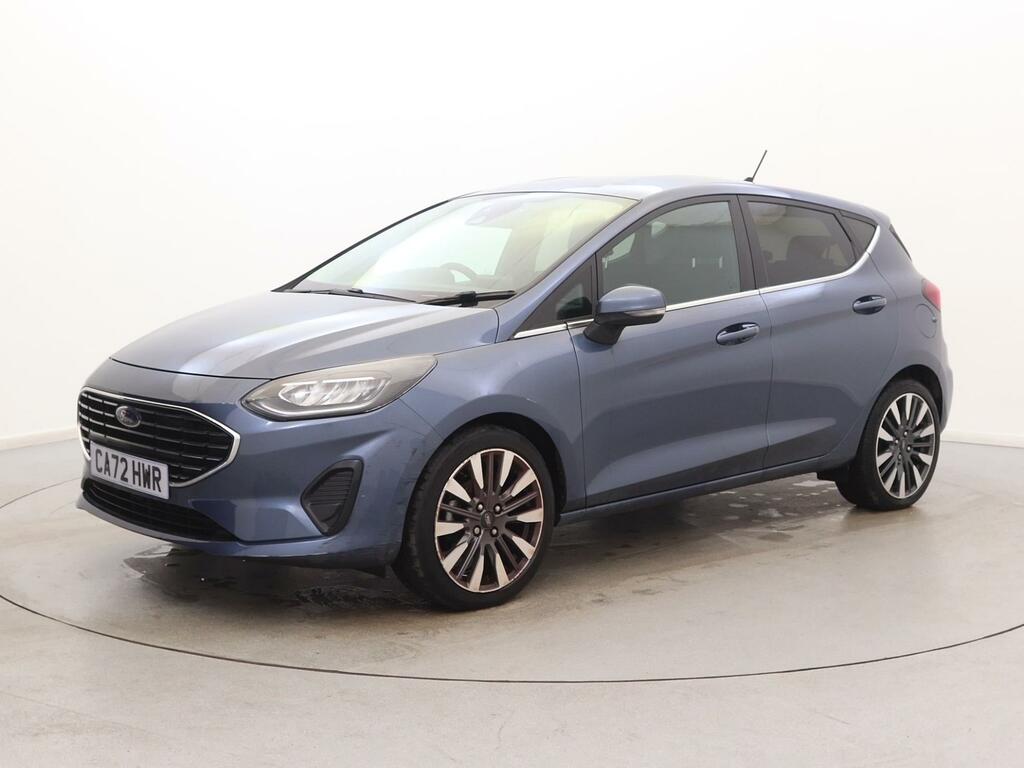 Ford Fiesta 1.0 Ecoboost Titanium X CA72HWR Blue #3