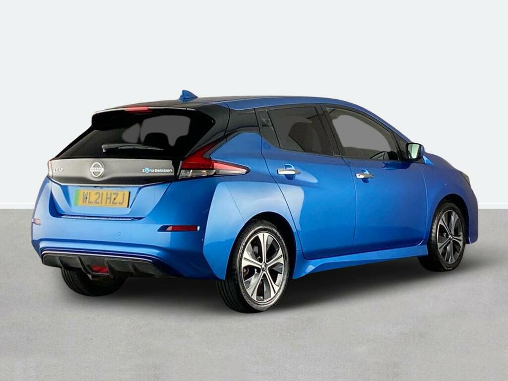 Nissan Leaf 110Kw Tekna 40Kwh WL21HZJ Blue #3