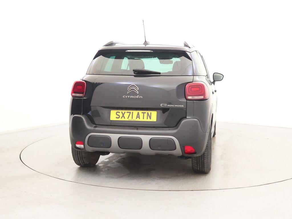 Citroen C3 Aircross 1.2 Puretech 130 Shine Eat6 SX71ATN Black #4