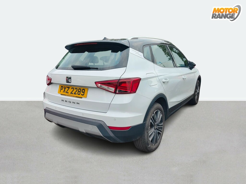 Seat Arona 1.0 Tsi 110 Xcellence Ez Dsg PXZ2289 White #4