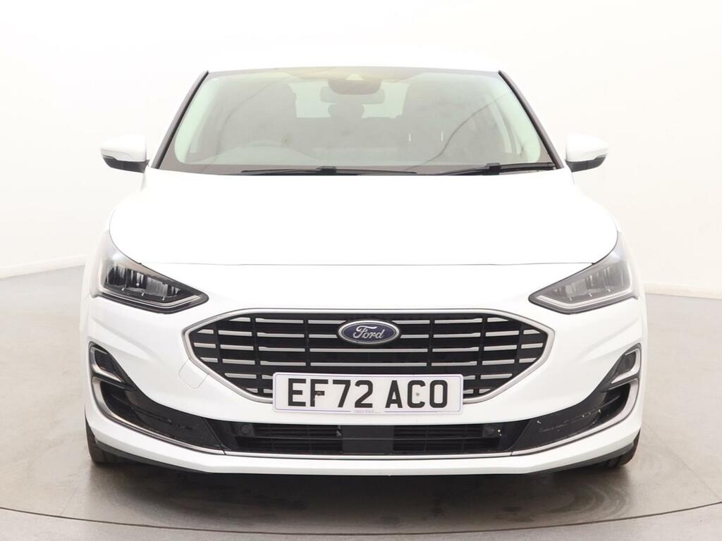 Ford Focus 1.0 Ecoboost Hybrid Mhev Titanium Vig EF72ACO White #2