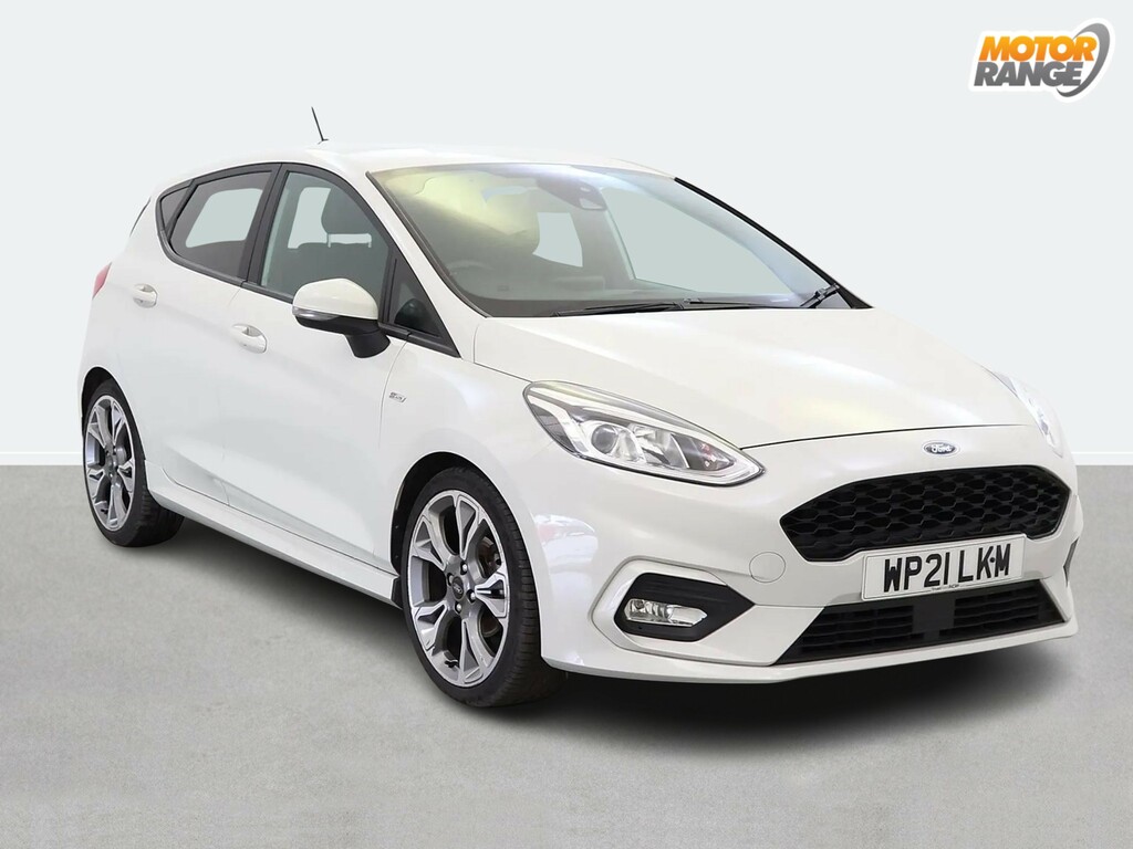 Ford Fiesta 1.0 Ecoboost Hybrid Mhev 155 St-line X Edition White