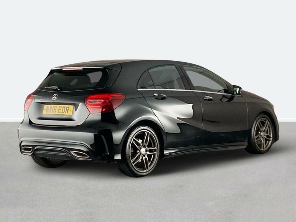 Mercedes-Benz A Class A200d Amg Line NV16EDR Black #3