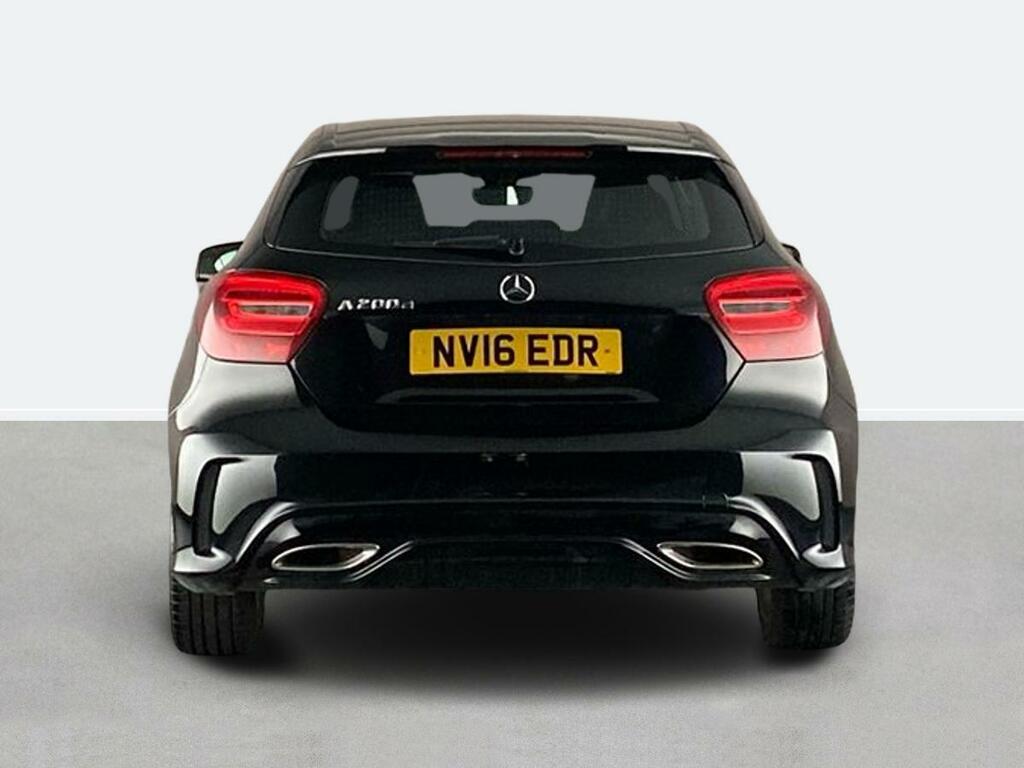 Mercedes-Benz A Class A200d Amg Line NV16EDR Black #4