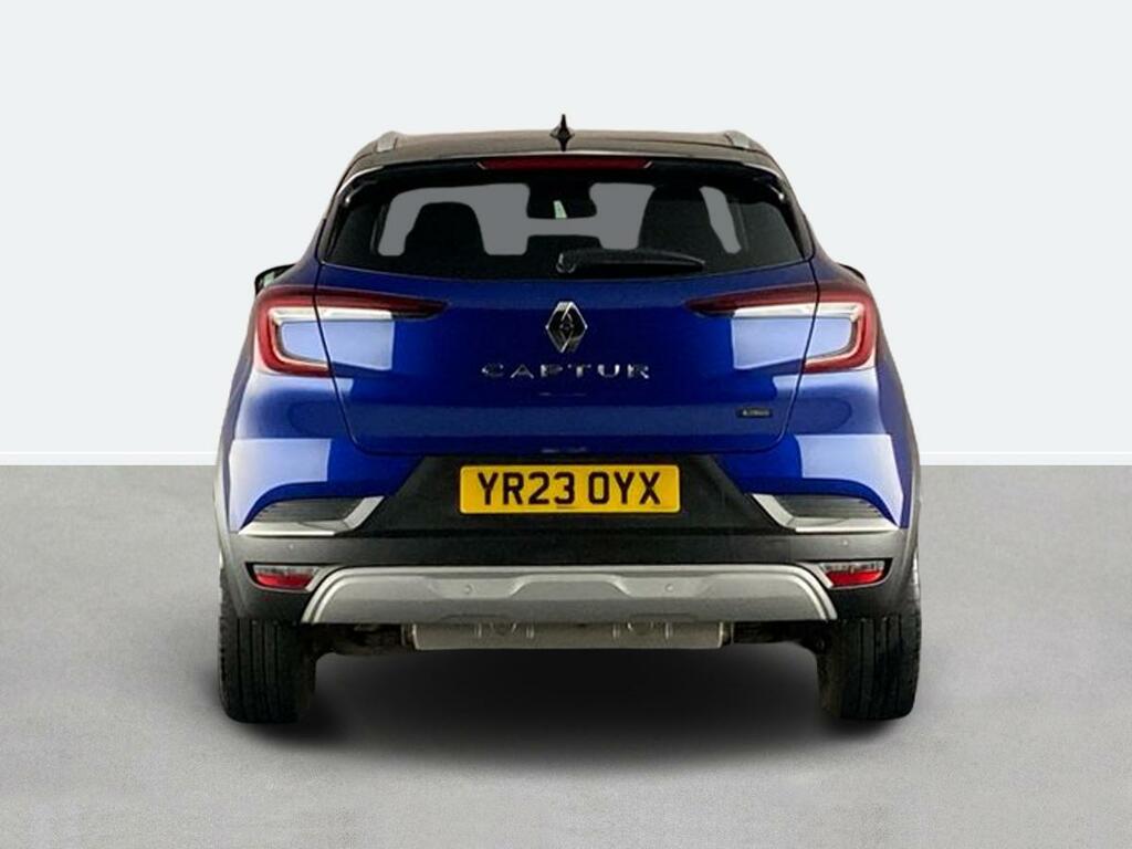Renault Captur 1.6 E-tech Plug-in Hybrid 160 Techno YR23OYX Black #4