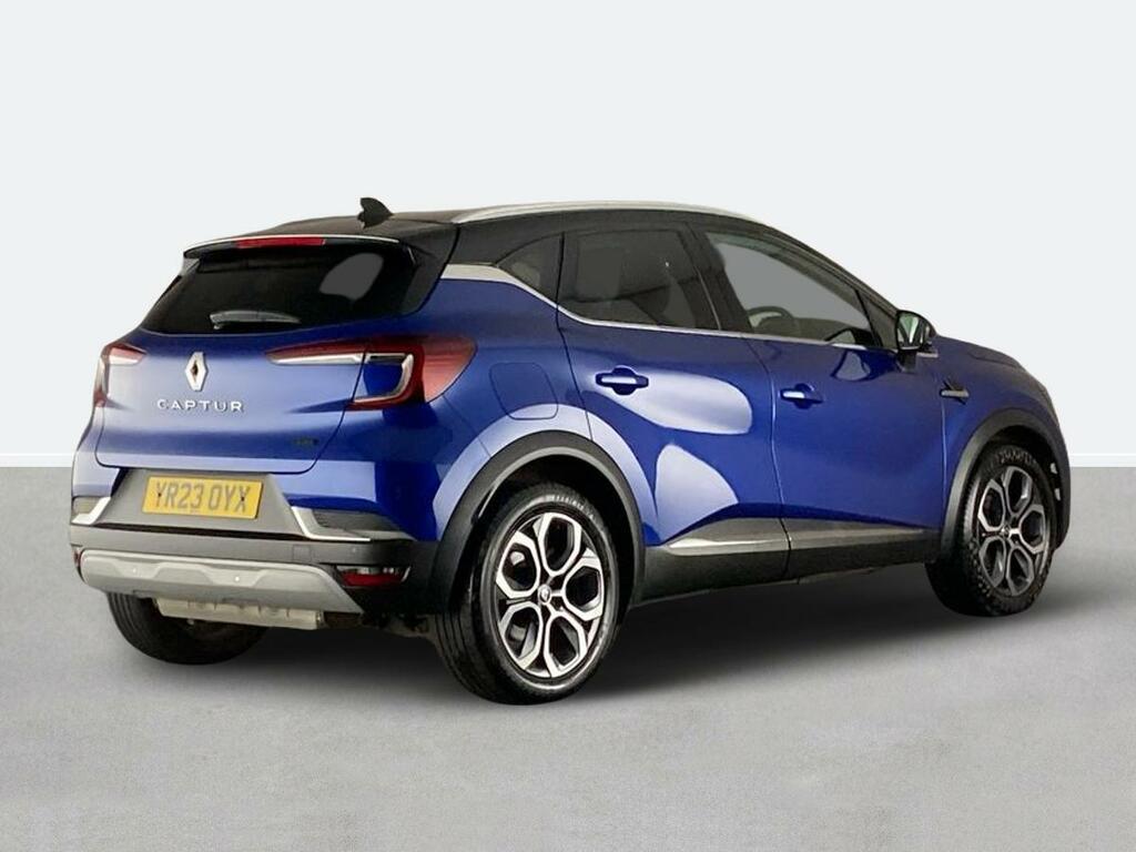 Renault Captur 1.6 E-tech Plug-in Hybrid 160 Techno YR23OYX Black #3