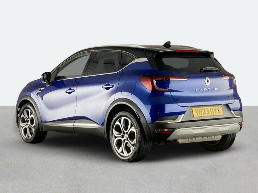 Renault Captur 1.6 E-tech Plug-in Hybrid 160 Techno YR23OYX Black #5