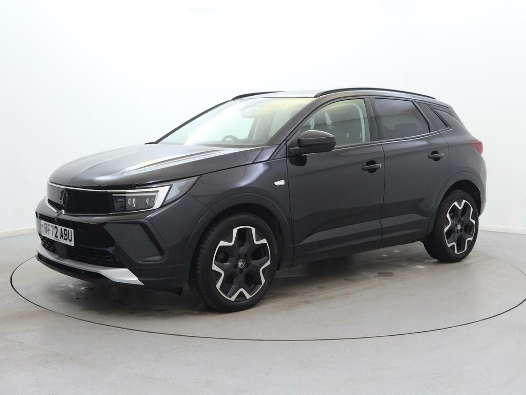 Vauxhall Grandland 1.2 Turbo Ultimate RF72ABU Black #3