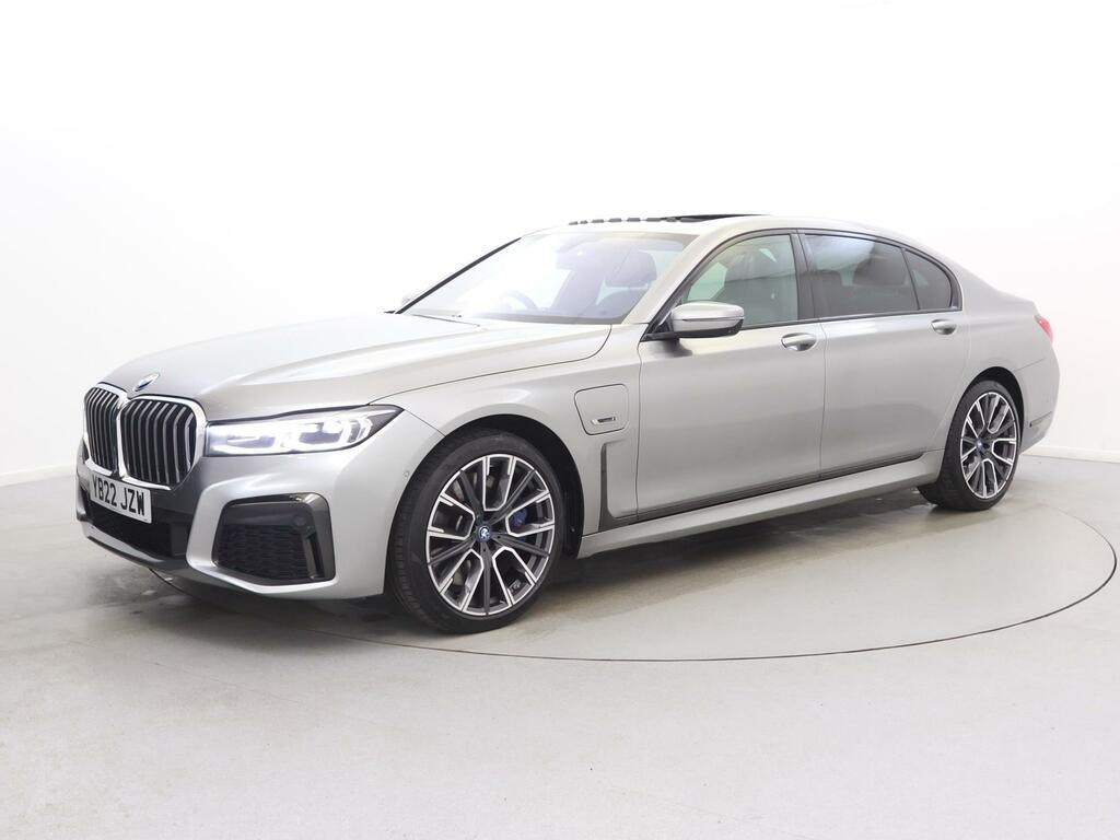 BMW 7 Series 745Le Xdrive M Sport YB22JZW Grey #3