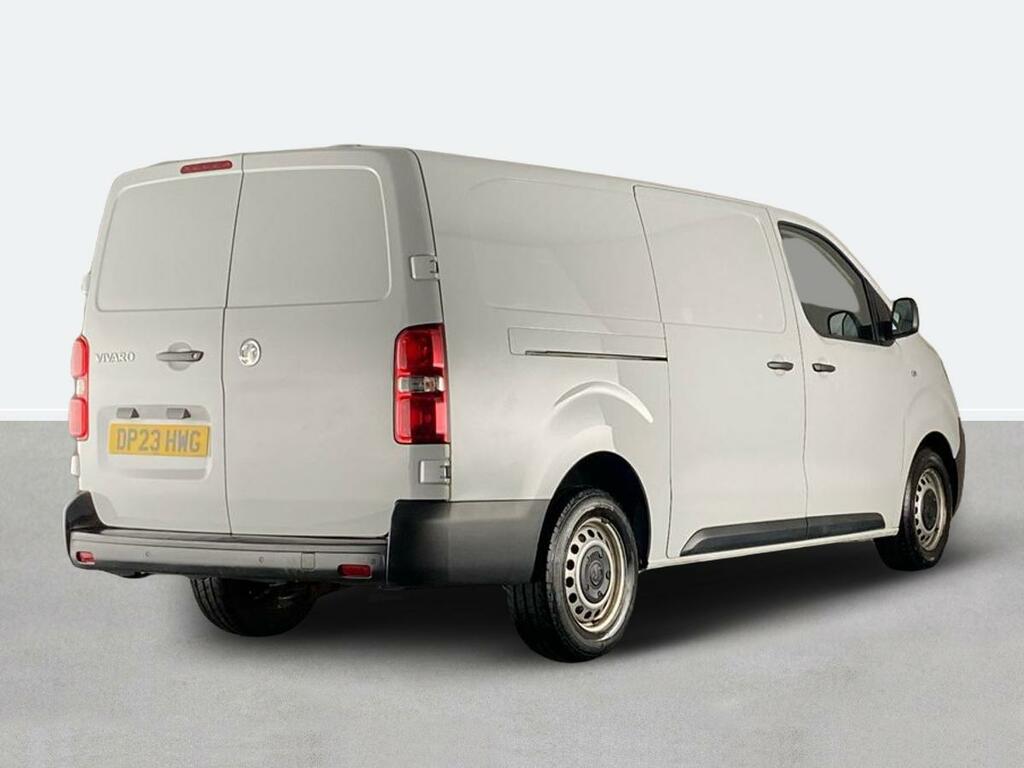 Vauxhall Vivaro 2900 1.5D 100Ps Prime H1 Van DP23HWG White #3