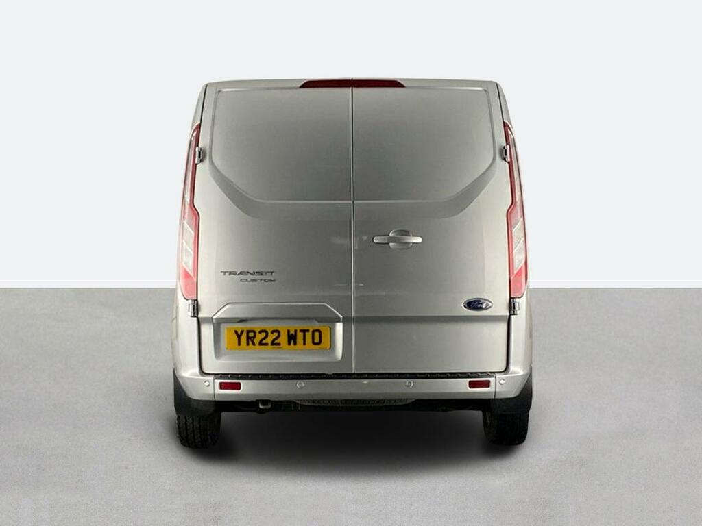 Ford Transit Custom 2.0 Ecoblue 130Ps Low Roof Limited Van YR22WTO Silver #3