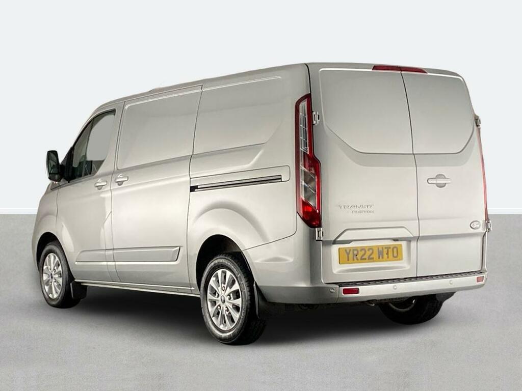 Ford Transit Custom 2.0 Ecoblue 130Ps Low Roof Limited Van YR22WTO Silver #4