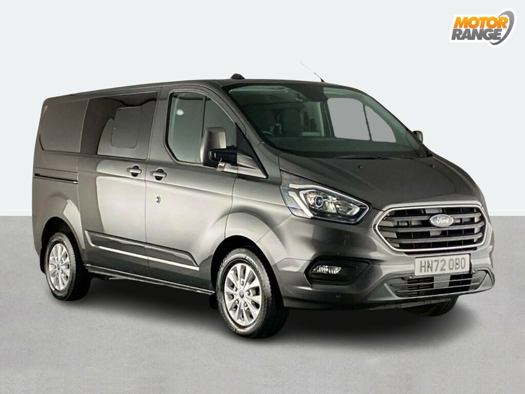 Ford Transit Custom 2.0 Ecoblue 130Ps Low Roof Dcab Limited Van HN72OBO Grey