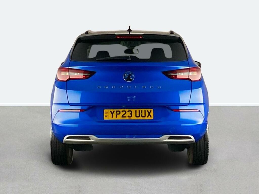 Vauxhall Grandland 1.2 Turbo Elite YP23UUX Blue #4