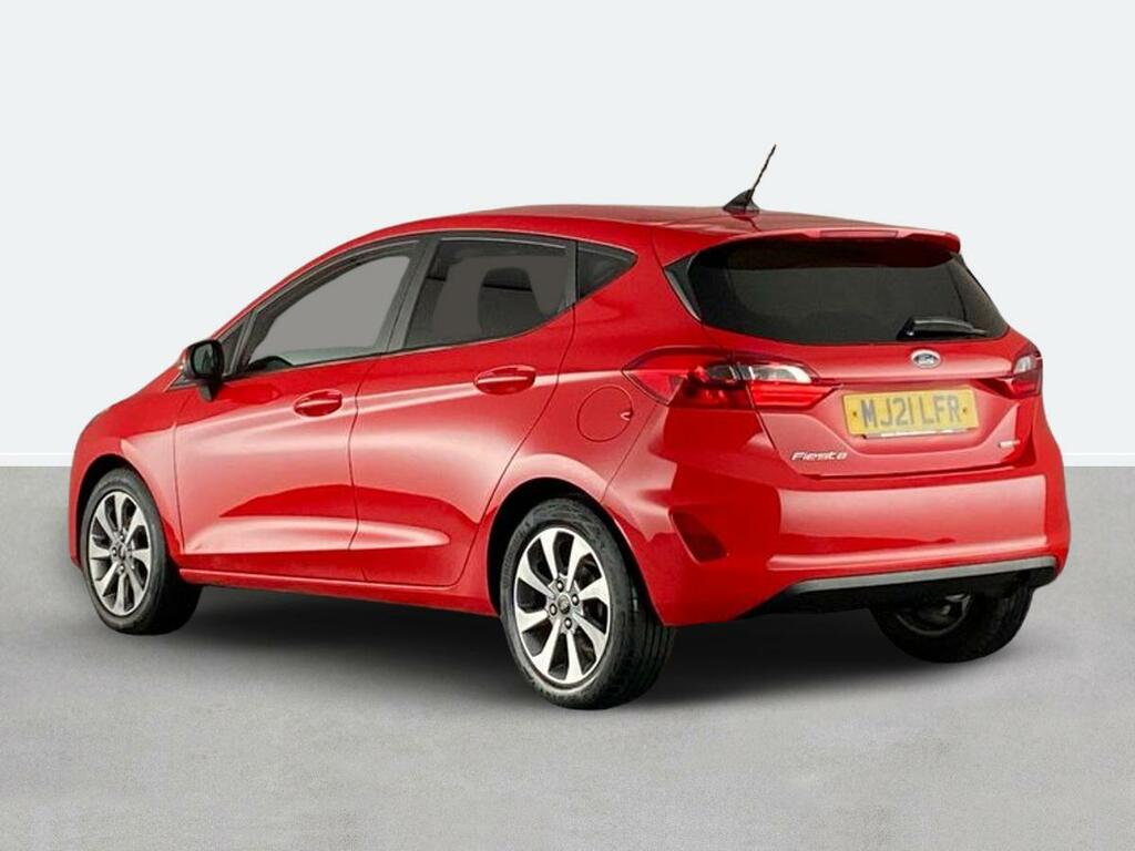 Ford Fiesta 1.0 Ecoboost Hybrid Mhev 125 Trend MJ21LFR Red #5