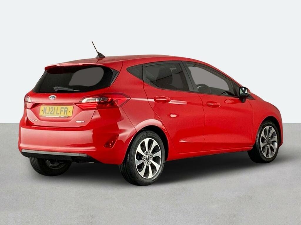 Ford Fiesta 1.0 Ecoboost Hybrid Mhev 125 Trend MJ21LFR Red #3