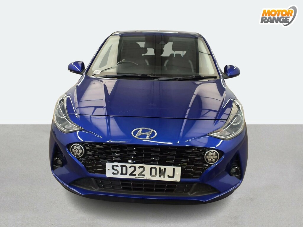 Hyundai I10 1.0 Premium Nav SD22OWJ Blue #2