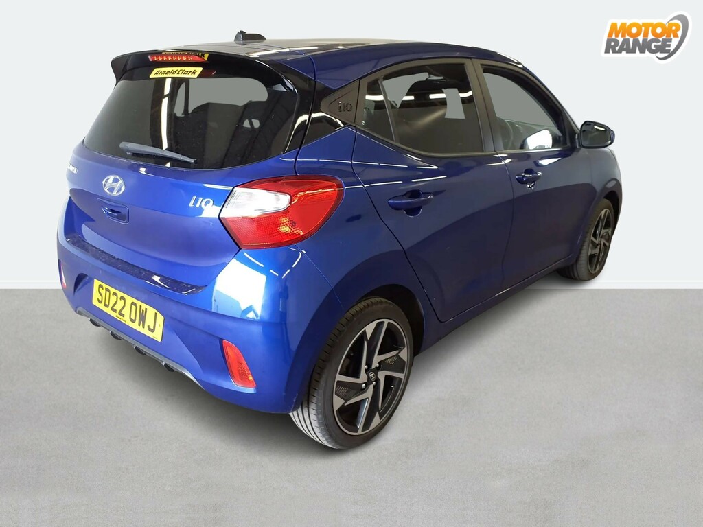 Hyundai I10 1.0 Premium Nav SD22OWJ Blue #5