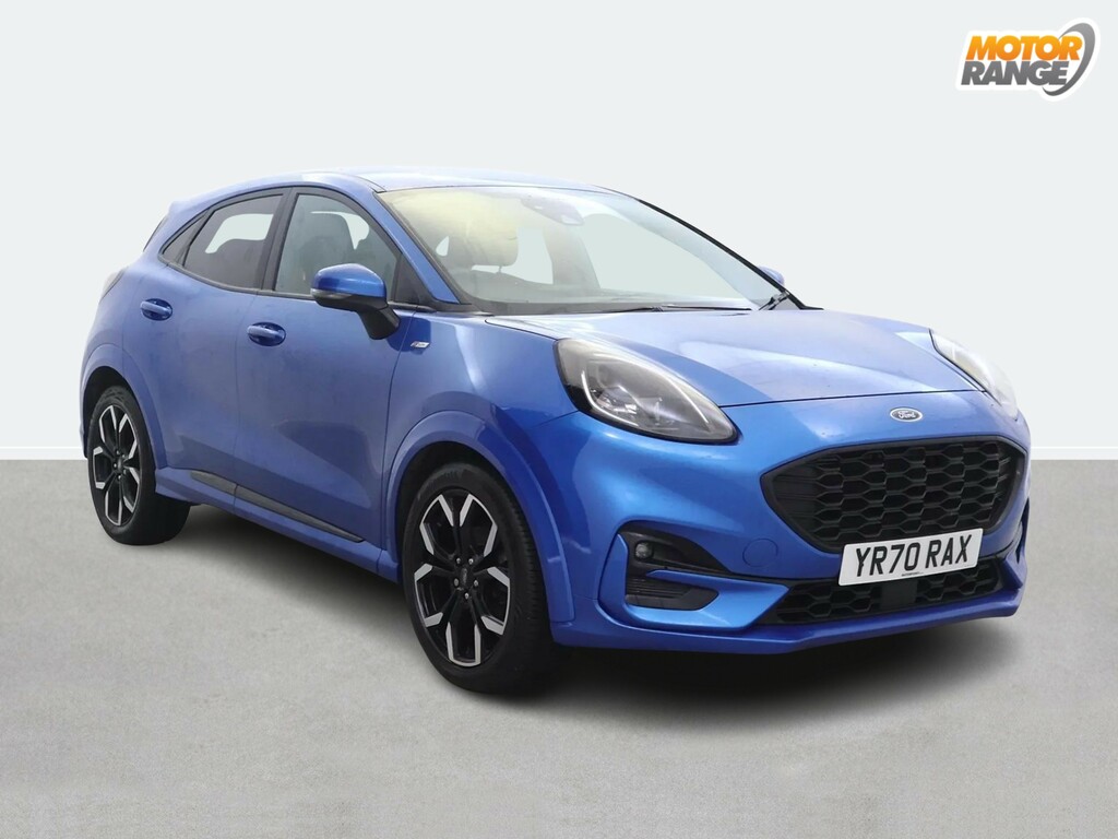 Ford Puma 1.0 Ecoboost Hybrid Mhev St-line X Blue