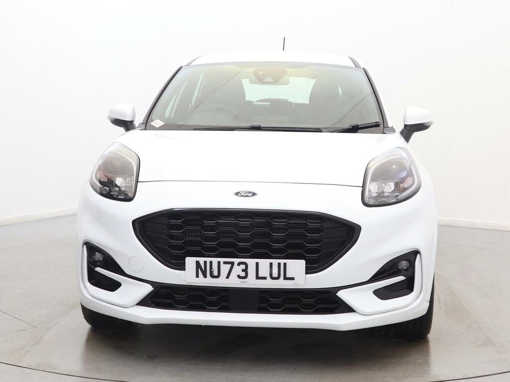 Ford Puma 1.0 Ecoboost Hybrid Mhev St-line NU73LUL White #2