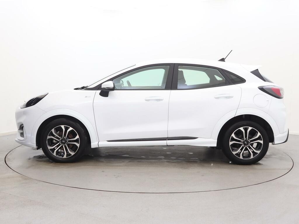 Ford Puma 1.0 Ecoboost Hybrid Mhev St-line NU73LUL White #4